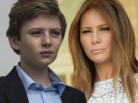 Melania and Barron Trump