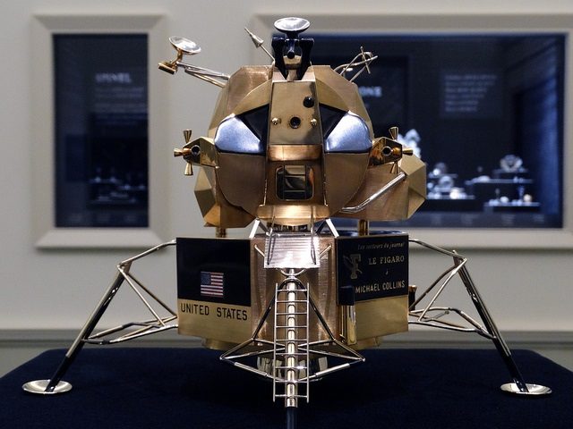 Gold lunar module replica stolen from Neil Armstrong museum