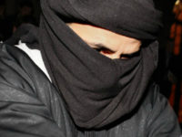 In this March 15, 2010, file photo, Ali Charaf Damache arrives at the courthouse in Waterford, Ireland. Damache, an al-Qaida suspect known as Black Flag who has been linked to a plot to kill Swedish cartoonist Lars Vilks, appeared in federal court in Philadelphia on Friday, July 21, 2017, after he was brought from Spain to face terrorism charges. (AP Photo/Peter Morrison, File)