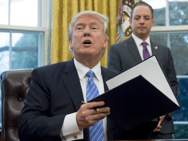 EXCLUSIVE — Reince on Breitbart News Saturday on SiriusXM: Trump’s ‘Amazing’ Success in Signing More Bills Than Any President in 50 Years