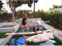 Jake Paul Terrorizes his neighborhood with daily pranks
