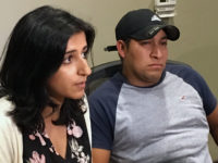 Attorney Saira Hussain, left, and her client, Pedro Figueroa-Zarceno, answer questions about a settlement with the city of San Francisco on Thursday, June 29 , 2017, in San Francisco. Figueroa-Zarceno, a native from El Salvador in the U.S. illegally, sued San Francisco after police turned him over to immigration authorities in violation of the city’s sanctuary law and is set to be awarded $190,000 according to Hussain. (AP Photo/Olga Rodriguez)
