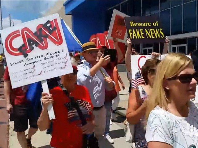 cnn fake protester
