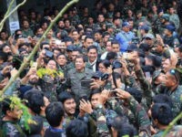 President Rodrigo Duterte visits Marawi City on Friday, August 4, 2017.