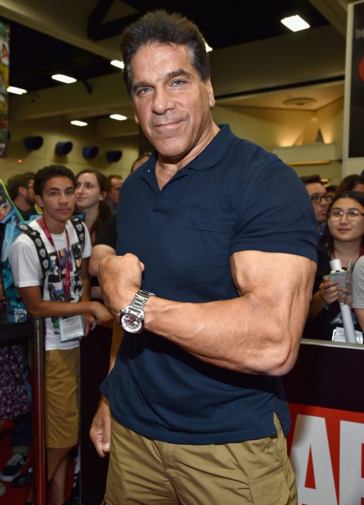 Lou Ferrigno, the Incredible Hulk, now with Trump and still looks great