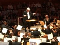 Dennis Prager conducts (Joel Pollak / Breitbart News)