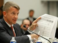 Blackwater founder Erik Prince, seen here during 2007 testimony in Congress, is back with a plan to replace US troops in Afghanistan with private contractors