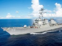 US Senator John McCain, who the destroyer is named after, tweeted his support for the rescue operation