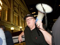 Michael Moore Marched in Anti-Trump Rally Allegedly Organized by Russians