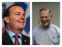 Sen. Mike Lee and Judge Roy Moore collage. Sen. Mike Lee emphasized on Monday the importance of securing the U.S. Senate seat in Alabama for Republicans and endorsed Judge Roy Moore.