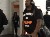 Actually, Looks Like Everybody’s Against You: Marshawn Lynch Shows Up to Game Wearing, ‘Everybody vs Trump’ Shirt