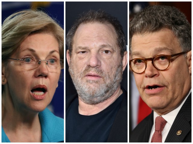 Elizabeth Warren, Booker, Franken More Democrats to Donate Campaign Cash from Harvey Weinstein