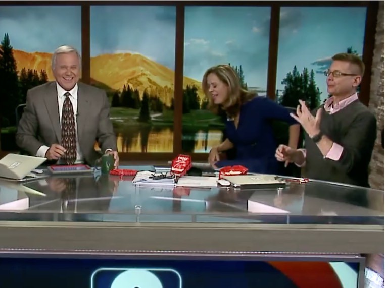 Watch Denver News Anchor Throws Up After Eating World's Hottest Pepper