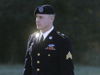 FILE - In this Jan. 12, 2016, file photo, Army Sgt. Bowe Bergdahl arrives for a pretrial hearing at Fort Bragg, N.C. Former Navy SEAL James Hatch who testified this week at Bergdahl’s sentencing hearing on charges he endangered comrades by leaving his post in Afghanistan in 2009, has had eight years to think about the nighttime raid that ended with insurgent AK-47 spray ripping through his leg. Hatch said he's still angry at Bergdahl but doesn't envy the military judge who must decide his punishment after sentencing resumes Monday, Oct. 30, 2017. (AP Photo/Ted Richardson, File)