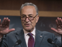 Senate Minority Leader Chuck Schumer of N.Y., speaks to reporters on Capitol Hill in Washington, Friday, July 28, 2017, after the Republican-controlled Senate was unable to fulfill their political promise to repeal and replace "Obamacare." (AP Photo/J. Scott Applewhite)