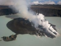 All 11,000 people who live on Ambae, in the north of the Pacific archipelago, were ordered to leave after the Manaro Voui volcano rumbled to life and rained rock and ash on villages last week