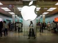 An Apple showroom in Shanghai: a slump in China sales has temporarily ended, according to a report