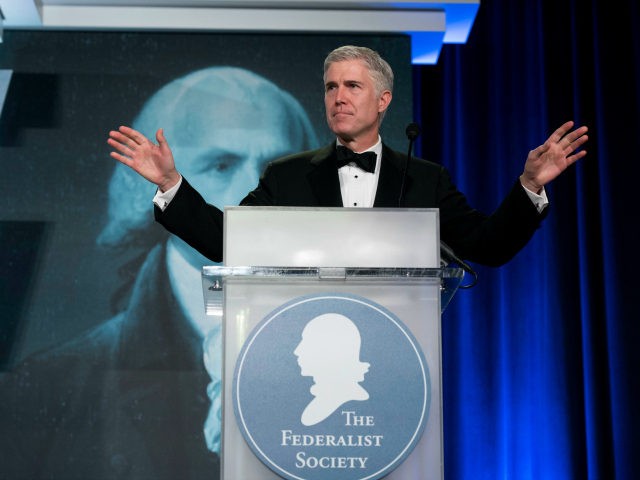 Image result for neil gorsuch federalist society