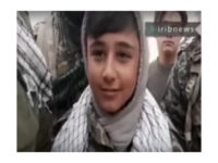 On Saturday, Iran’s state-run TV, the Islamic Republic of Iran Broadcasting (IRIB), aired a video showing a 13-year-old child soldier, named Nemati, speaking about fighting in Syria under Soleimani’s guidance.