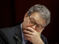 FILE - In this June 21, 2017 file photo, Sen. Al Franken, D-Minn., listens at a committee hearing at the Capitol in Washington. Franken apologized Thursday after a Los Angeles radio anchor accused him of forcibly kissing her during a 2006 USO tour and of posing for a photo with his hands on her breasts as she slept. (AP Photo/J. Scott Applewhite)