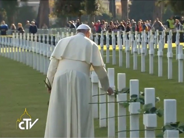 On ‘All Souls Day,’ Pope Francis Visits American Military Cemetery To ...