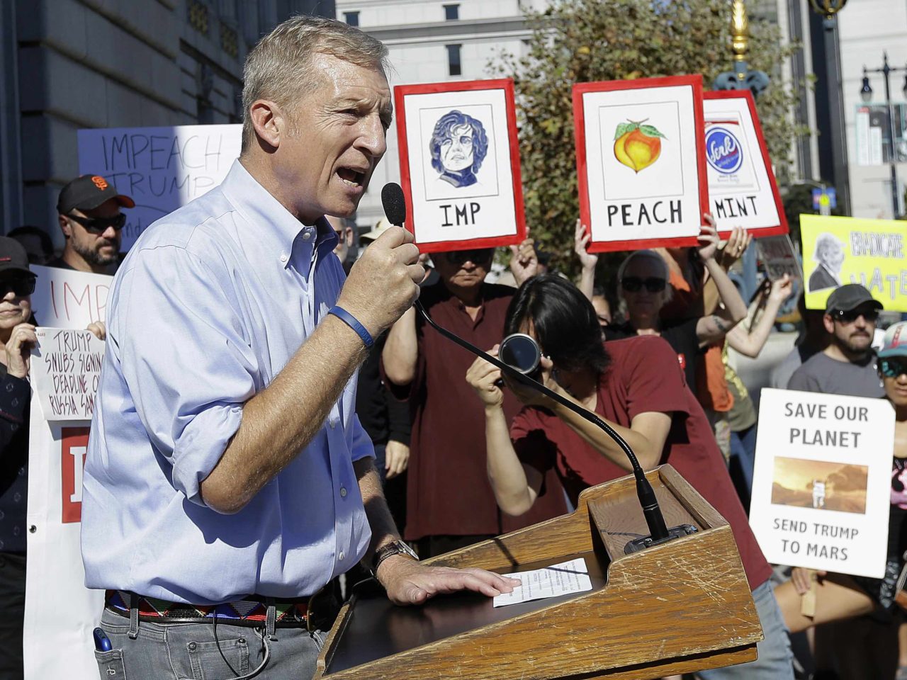 Tom Steyer's 'Need to Impeach' Trump Drive Reveals Division Among Democrats | Breitbart1280 x 960