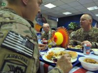 Troops Celebrate Thanksgiving