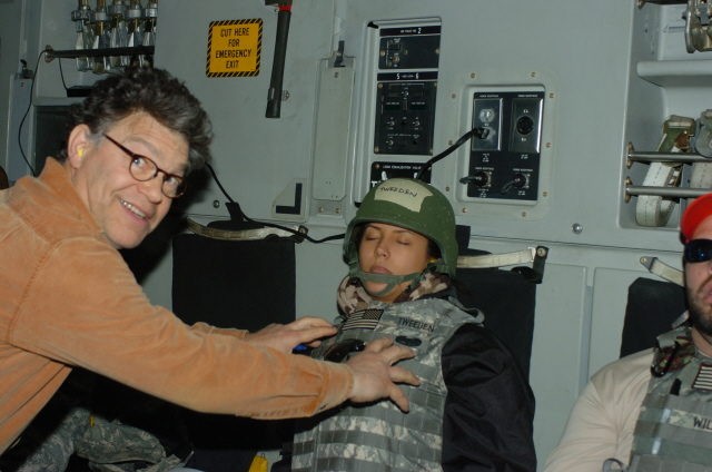 Al Franken Responds to Accusation of Forced Kissing and Groping