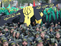 Arab diplomats have condemned Lebanese Shiite movement Hezbollah, whose members are seen here in October 2016 during Ashura commemorations in southern Beirut