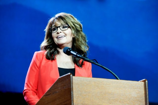 Sarah Palin, pictured in 2016, is pushing forward with her defamation suit against The New York Times over an editorial the newspaper published in June 2017