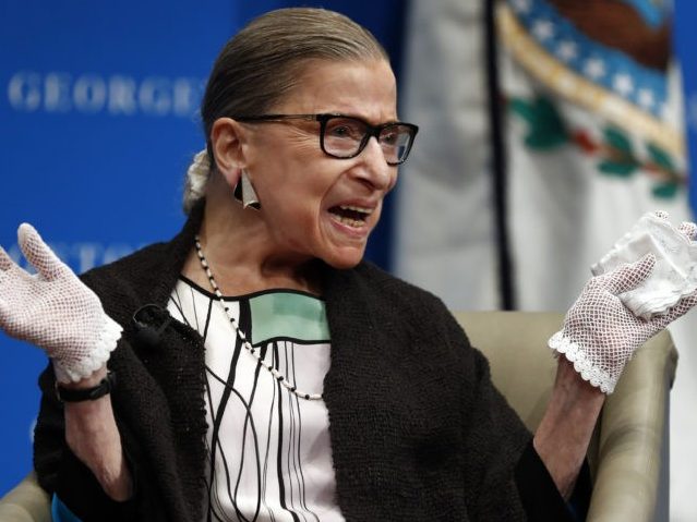 Supreme Court Justice Ginsburg: 'Macho Atmosphere' and 'Sexism' Caused Hillary Clinton to Lose 2016 Election
