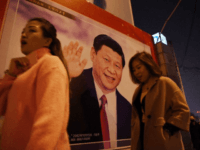 A roadside poster of Xi Jinping: now he has a new honorific