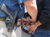 ICE ERO Officer makes arrest of illegal immigrant in El Paso.