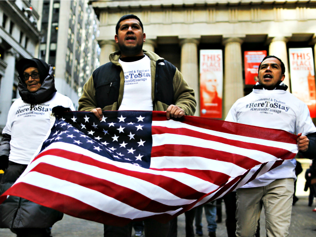 DACA Adults with Flag