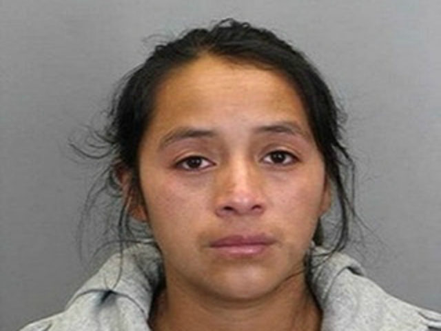 Sandra Mendez Ortega, 19, was convicted of robbing Lisa Copeland of her engagement and wedding rings when the convict was serving as a housemaid for the victim, but a jury paid her $60 fine after feeling sorry for her. (Fairfax County Sheriff’s Office )