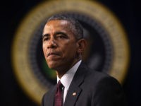 WASHINGTON, DC - MAY 11: U.S. President Barack Obama pauses as he speaks during an event to recognize emerging global entrepreneurs May 11, 2015 at the South Court Auditorium of Eisenhower Executive Office Building in Washington, DC. Entrepreneurs from across the U.S. and around the world participated, ahead of President Obamas travel to the Global Entrepreneurship Summit in Kenya this summer, in the event which focused on investing in women and young entrepreneurs. (Photo by Alex Wong/Getty Images)