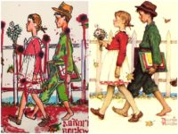 Jim Carrey Shares Fake, Blood-Spattered ‘Norman Rockwell’ Painting After Kentucky School Shooting