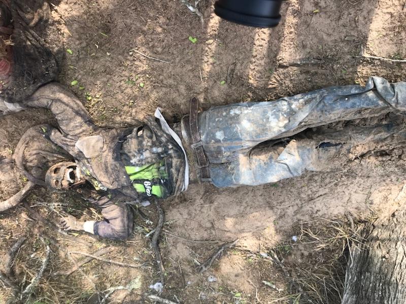 Body of deceased migrant found in Brooks County on 1-21-28. (Photo: Brooks County Sheriff's Office)