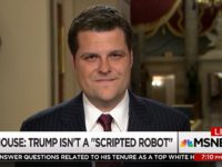 GOP Rep Gaetz: Contents of Intelligence Memo Will ‘Shock the Conscience of This Country’