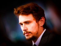 NEW YORK, NY - APRIL 21: (EDITORS NOTE: THIS IMAGE HAS BEEN DIGITALLY MANIPULATED) Producer/actor James Franco speaks to the media during 'The Director' World Premiere during the 2013 Tribeca Film Festival on April 21, 2013 in New York City. (Photo by Jemal Countess/Getty Images)
