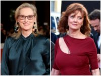 Streep Sarandon Globes Activists Getty