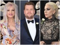 James Corden, Lady Gaga Among Stars Wearing White Roses at Grammys in Support of #TimesUp