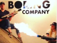 The Boring Company Flame Throwers
