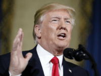 In this July 24, 2017, file photo, President Donald Trump speaks about healthcare in the Blue Room of the White House in Washington. The top lawyers for 19 states will urge a federal judge Monday, Oct. 23, 2017, to force Trump's administration to pay health care subsidies he abruptly cut off earlier this month. State attorneys general, led by California Democrat Xavier Becerra, argue the monthly payments are required under former President Barack Obama's health care law, and cutting them off will harm consumers. (AP Photo/Alex Brandon, File)