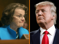 President Donald Trump criticized Sen. Dianne Feinstein for releasing the full transcript of congressional testimony from Fusion GPS co-founder Glenn Simpson.