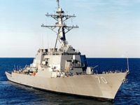 The USS Hopper recently entered the US Navy's 7th Fleet area of operations