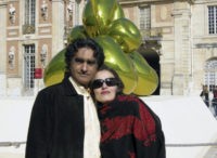 This undated photograph released and made available by the New York-based Center for Human Rights in Iran shows Iranian-American art dealer Karan Vafadari and his Iranian wife, Afarin Neyssar. Vafadari was sentenced to 27 years in prison, while Neyssar, who has permanent residency in the U.S., received a 16-year sentence, the Center for Human Rights in Iran said Wednesday, Jan. 31, 2018. (Center for Human Rights in Iran via AP)