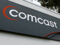 POMPANO BEACH, FL - FEBRUARY 13: A Comcast sign is seen at one of their centers on February 13, 2014 in Pompano Beach, Florida. Today, Comcast announced a $45-billion offer for Time Warner Cable. (Photo by Joe Raedle/Getty Images)