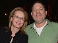 LOS ANGELES, CA - JANUARY 05: Actress Meryl Streep, producer Harvey Weinstein and actress Margo Martindale attend a Q&A session following a screening of The Weinstein Co.'s 'August: Osage County' at the DGA Theater on January 5, 2014 in Los Angeles, California. (Photo by Alberto E. Rodriguez/Getty Images)