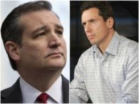 Collage of Sen. Ted Cruz and CNN pundit Chris Cuomo